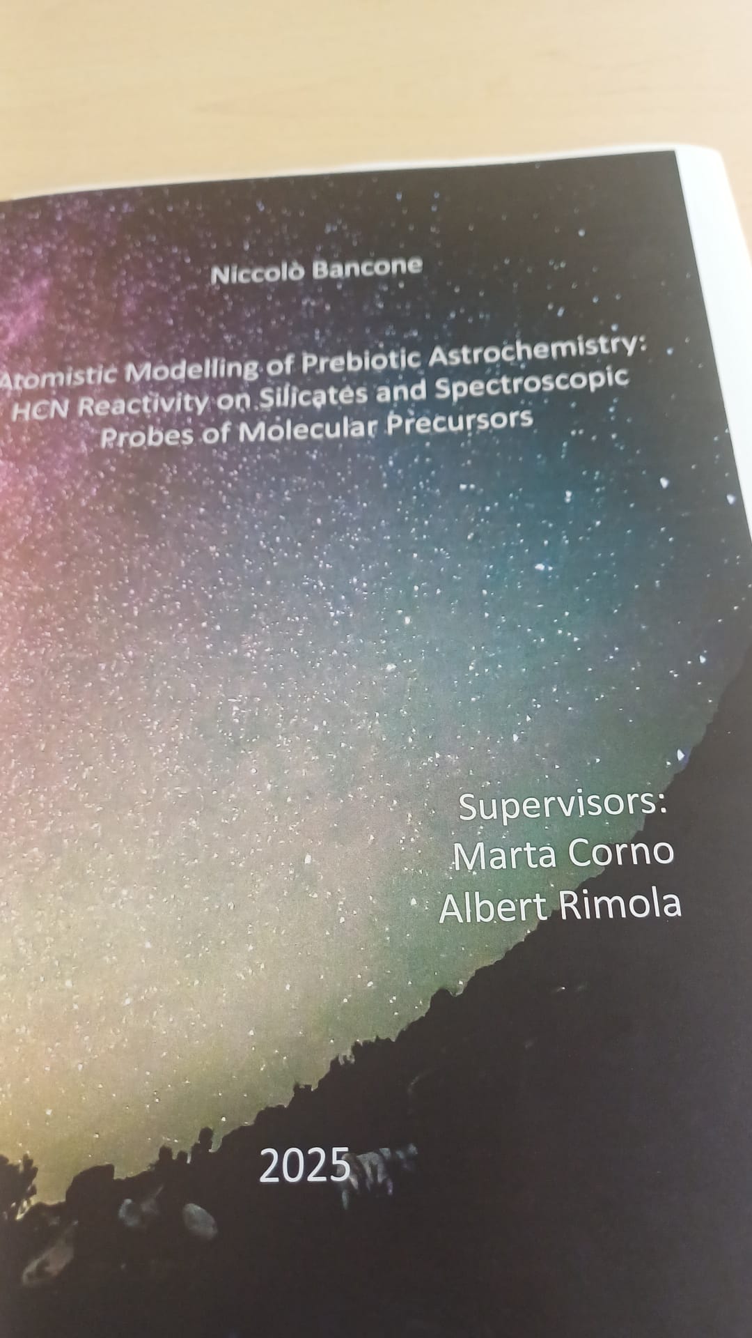 Niccolò´s thesis cover